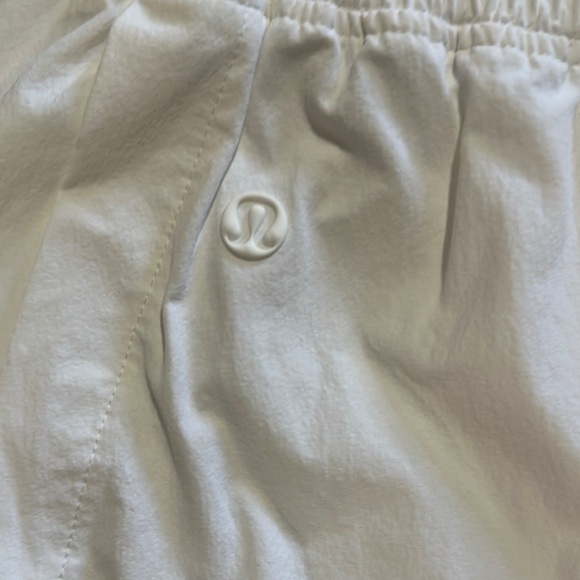 Lululemon Athletica High Waist White Shorts - Picture 3 of 5